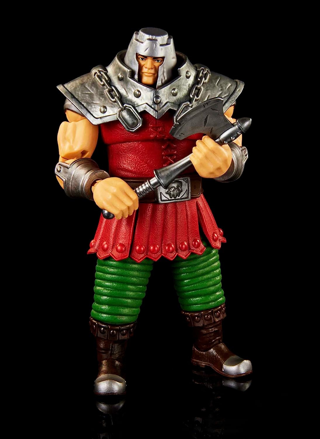 Masters of the Universe Masterverse Action Figure New Eternia Deluxe Ram Man, 7 Inch Scale, 30 Articulations, Battle Accessories, HLB57