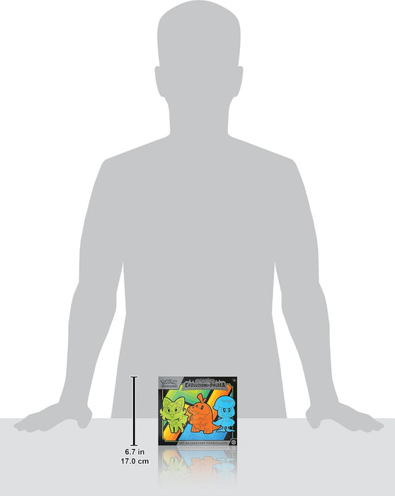 Pokémon 185-60338 Pikachu GCC Elite Trainer Set, Scarlatto and Violetto - Evolution in Paldea (9 Expansion Packs and Premium Accessories), Italian Edition, Multi-Colour