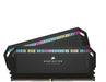 CORSAIR DOMINATOR PLATINUM RGB DDR5 RAM 32GB (2x16GB) 6000MHz CL36 Intel XMP iCUE Compatible Computer Memory - Black (CMT32GX5M2E6000C36)