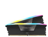 CORSAIR VENGEANCE RGB DDR5 RAM 32GB (2x16GB) 6000MHz CL36 Intel XMP iCUE Compatible Computer Memory - Black (CMH32GX5M2D6000C36) Black 32GB (2x16GB)