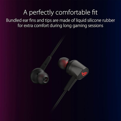 ASUS ROG Cetra Core II Headset Wired In-ear Gaming Black