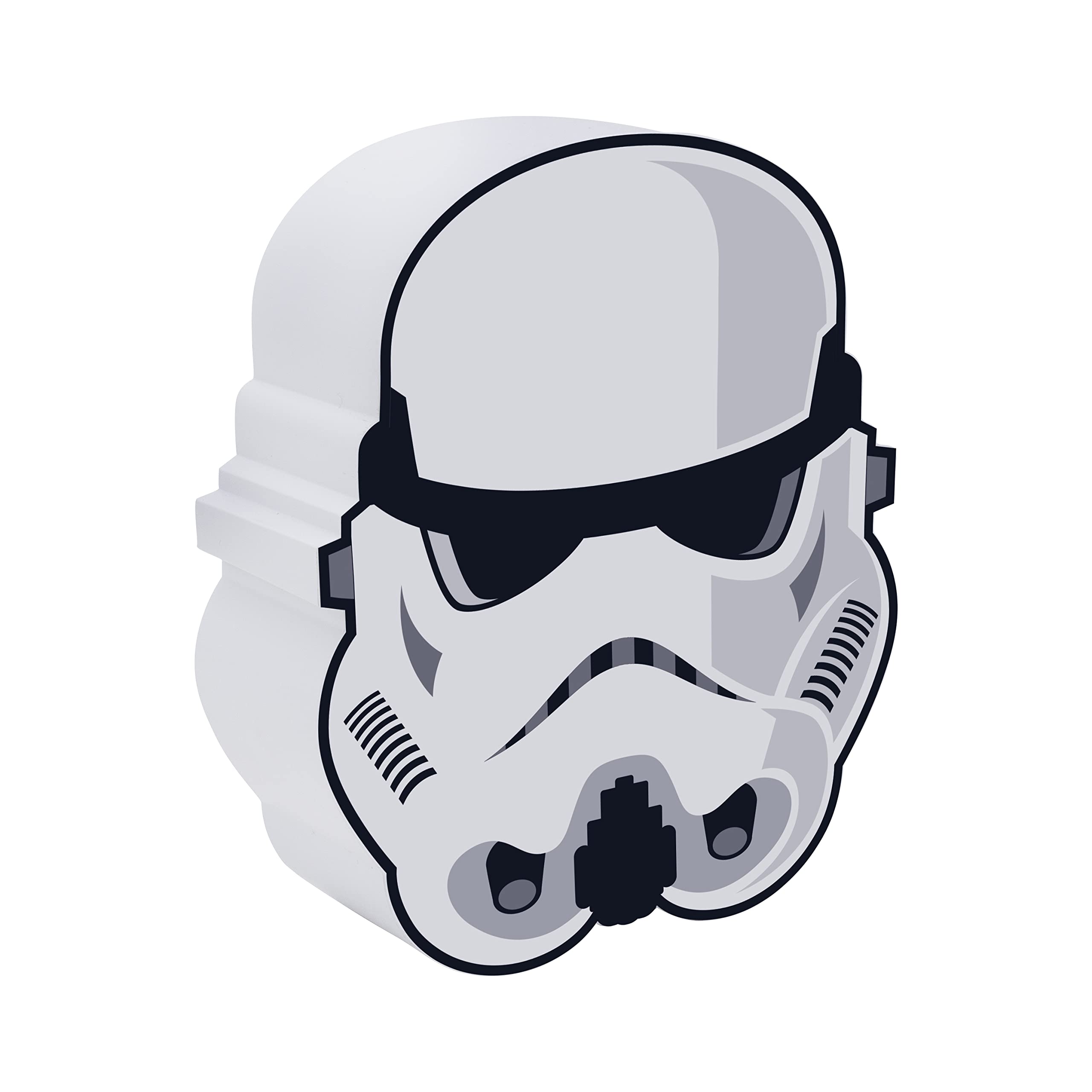 Paladone Star Wars Stormtrooper Night Light - Officially Licensed Lucas Film Bedroom Décor and Desk Lamp, Gift for Mandalorian Fans, Battery Powered