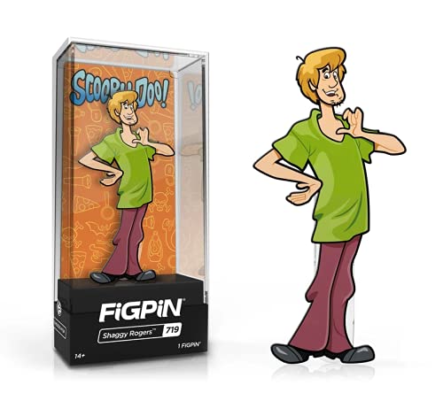 FiGPiN Scooby-Doo, Enamel Pin, Collectible Pin Clear