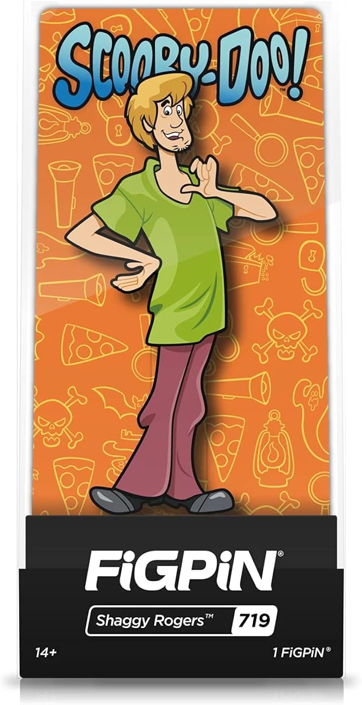 FiGPiN Scooby-Doo, Enamel Pin, Collectible Pin Clear
