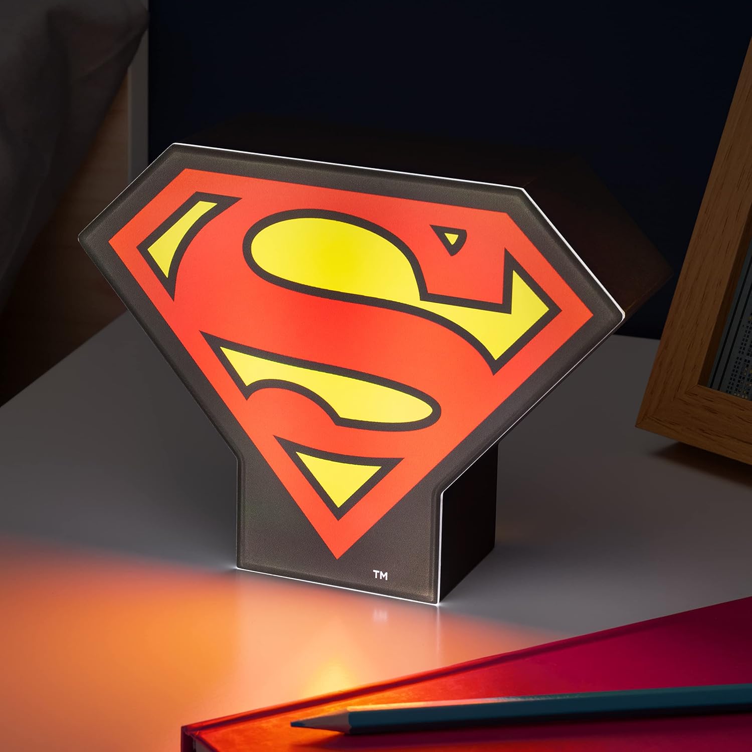 Paladone DC COMICS - Superman - Boîte Lumineuse 13cm