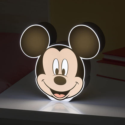 Paladone Mickey Mouse Night Light - Officially Licensed Disney Bedroom Decor and Desk Lamp, Gift for Disney Fans