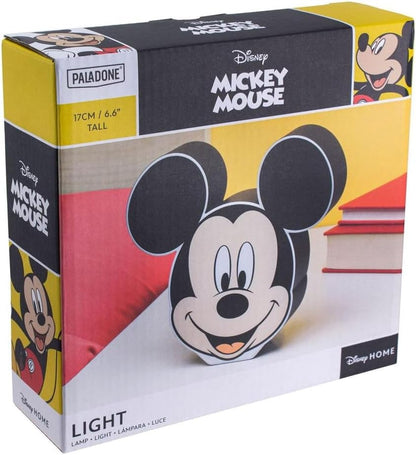 Paladone Mickey Mouse Night Light - Officially Licensed Disney Bedroom Decor and Desk Lamp, Gift for Disney Fans