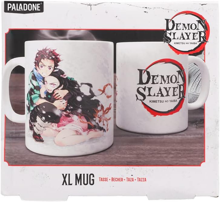 Paladone Demon Slayer Extra Large Ceramic Coffee Mug Officially Licensed Anime Demon Slayer Merch
