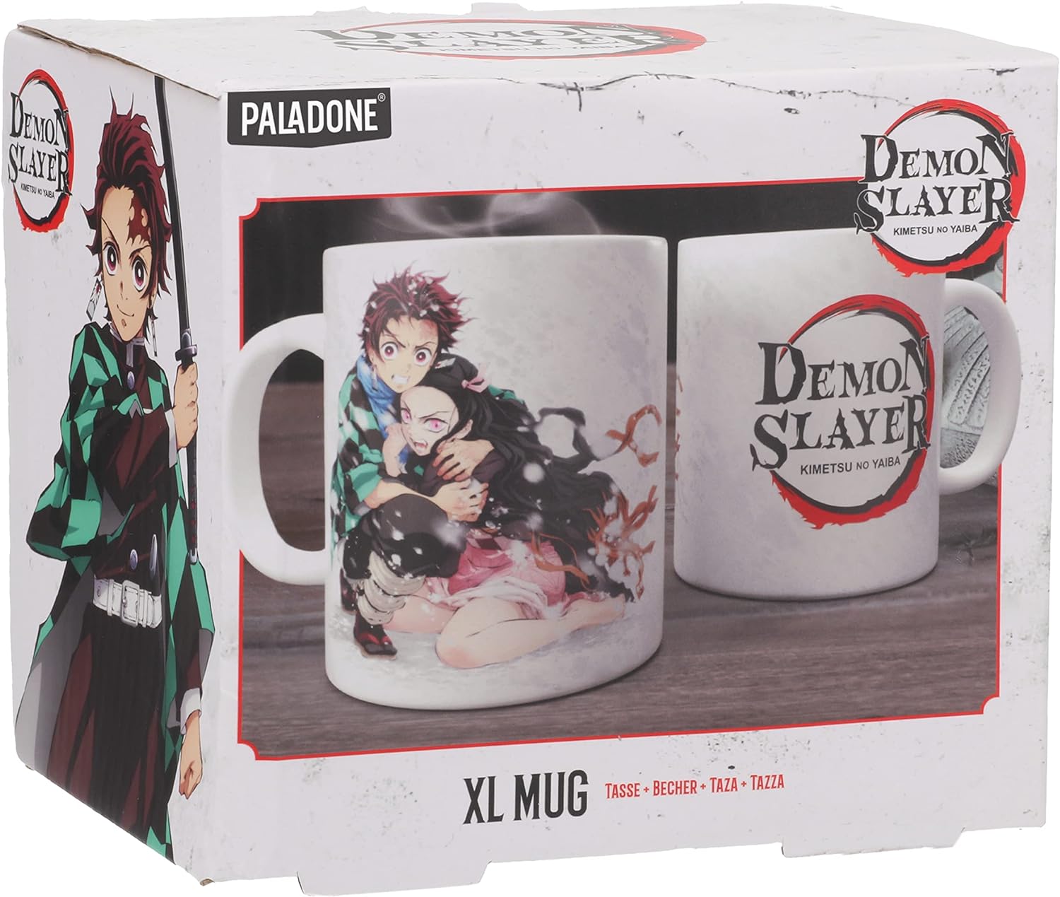 Paladone Demon Slayer Extra Large Ceramic Coffee Mug Officially Licensed Anime Demon Slayer Merch