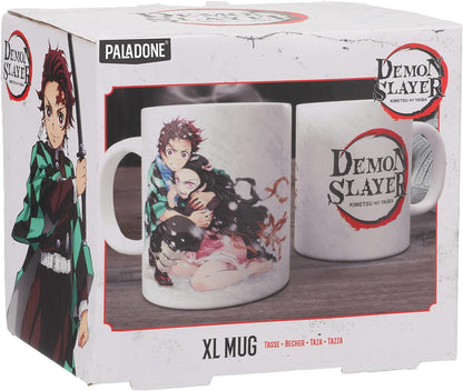Paladone Demon Slayer Extra Large Ceramic Coffee Mug Officially Licensed Anime Demon Slayer Merch