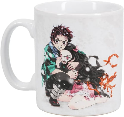 Paladone Demon Slayer Extra Large Ceramic Coffee Mug Officially Licensed Anime Demon Slayer Merch