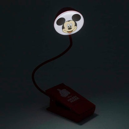 Mickey Mouse Reading Light | Disney Book Light for Reading in Bed or Portable Light for Travel