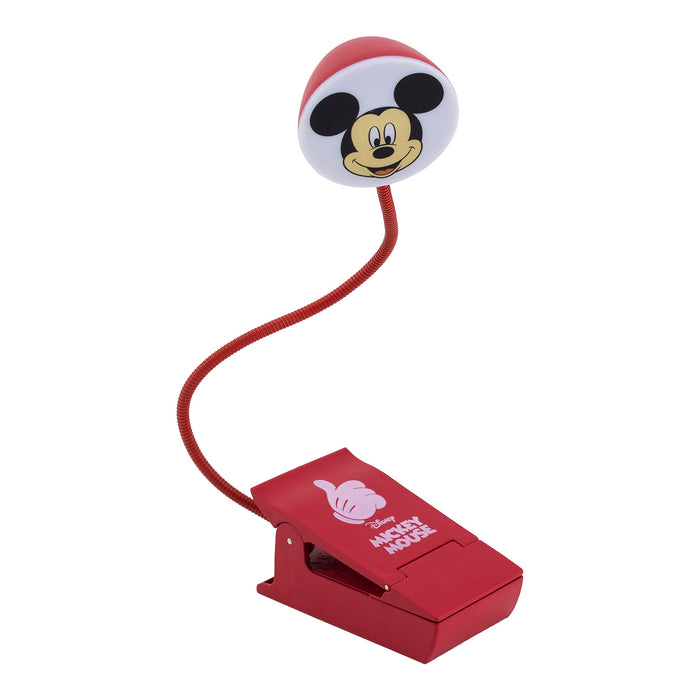 Mickey Mouse Reading Light | Disney Book Light for Reading in Bed or Portable Light for Travel