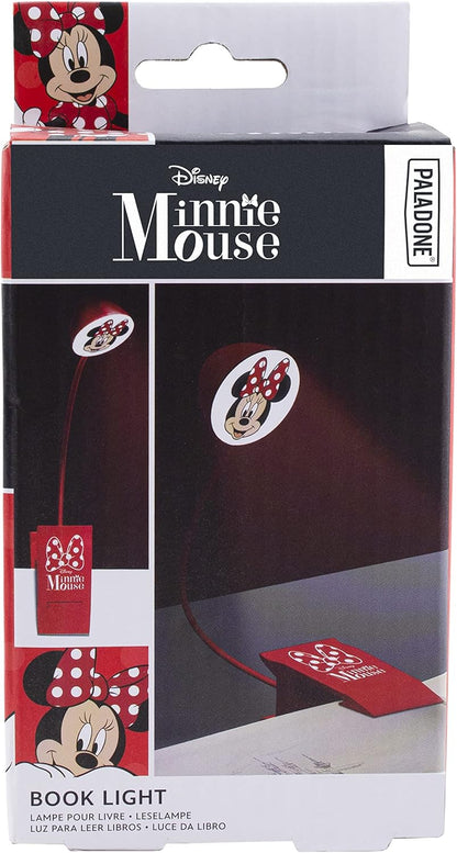 Paladone Minnie Mouse Reading Light | Disney Book Light for Reading in Bed or Portable Light for Travel