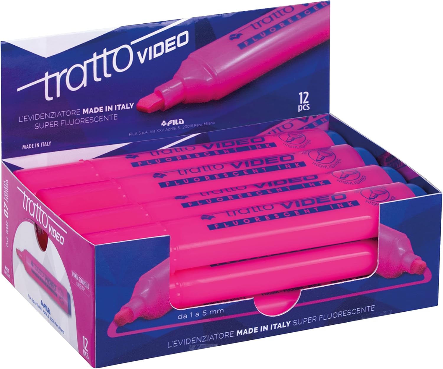 TRATTO VIDEO, Box/12 Stück