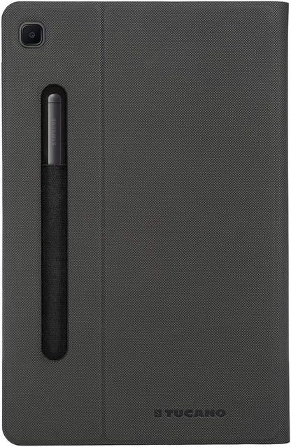 Tucano Gala - Custodia con copertina frontale per Samsung Galaxy Tab S6 Lite, con funzione supporto inclinabile e passante per penna
