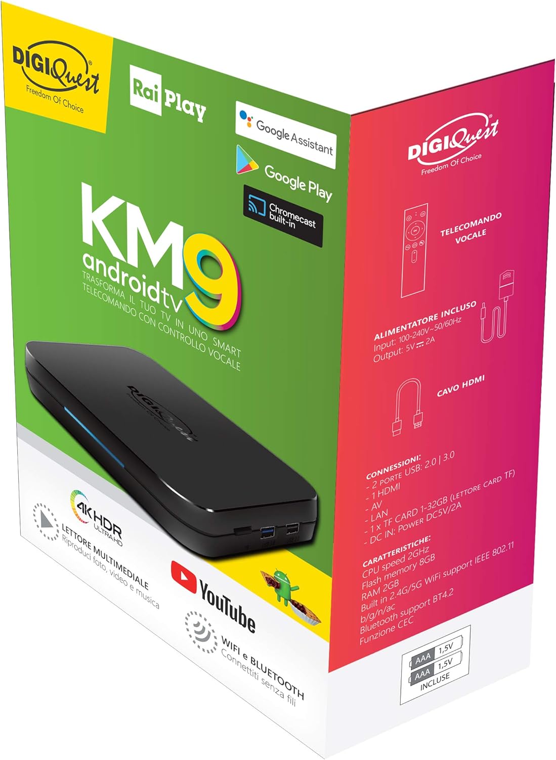 Decoder Box Android Tv Km9