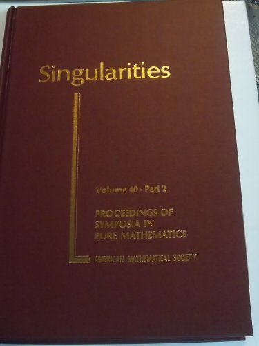 Singularities, Part 2
