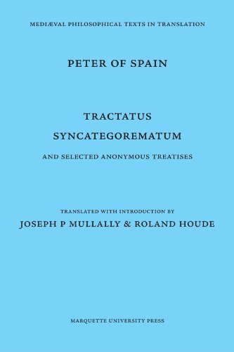 Tractatus Syncategorematum And Sele