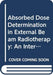 Absorbed Dose Determination in External Beam Radiotherapy