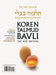 Koren Talmud Bavli V8b: Beitza, Daf 23b-Daf 40b, Noé Color Pb, H/E
