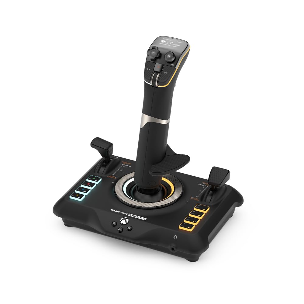 Turtle Beach VelocityOne Flightstick Controller da simulazione universale Xbox Series X|S e Xbox One | PC Windows 10/11