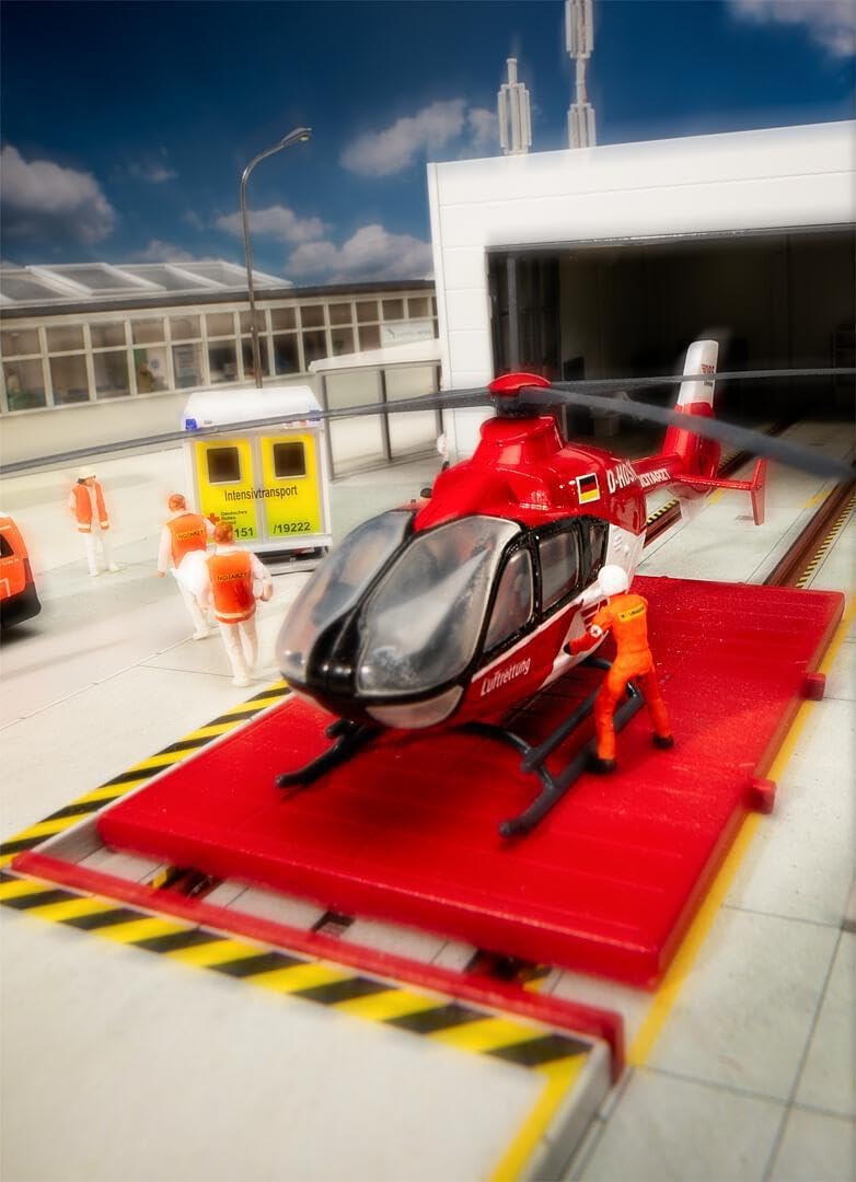 Faller-EC135 Helicóptero EC135 Rescate aéreo, Color Buzos (131020
