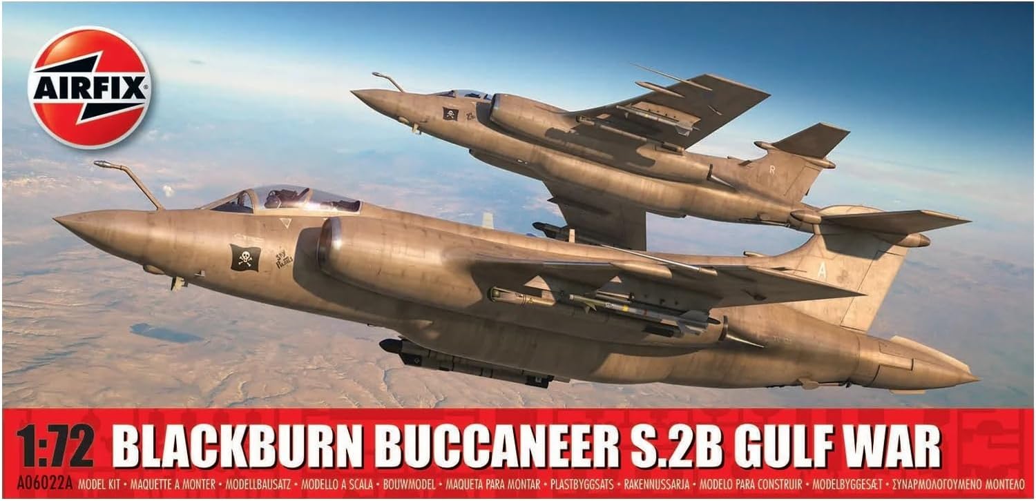 Airfix A06022A Blackburn Buccaneer S.2B GULF WAR 1:72 Scale Plastic model making kit