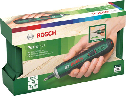 Bosch - Cordless Screwdriver - Pushdrive