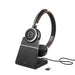 Jabra Evolve 65 SE Auriculares Inalámbricos Mono con Bluetooth - Micrófono con Cancelación de Ruido, Batería Duradera y Base de Carga - Certificado para Zoom, Unify y otras CUs - Negro