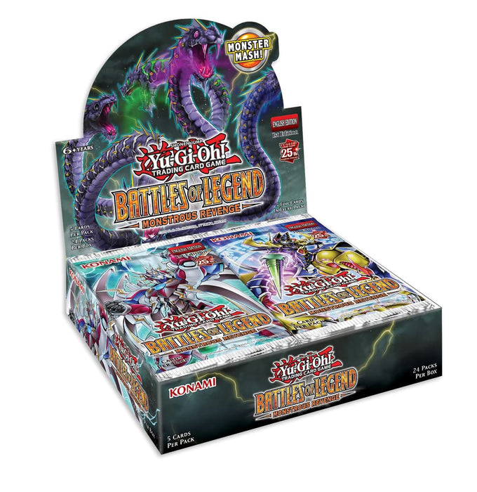 YU-GI-OH! YGO Battles of Legend: Monstrous Revenge Display - Inglés (EAN 4012927164754