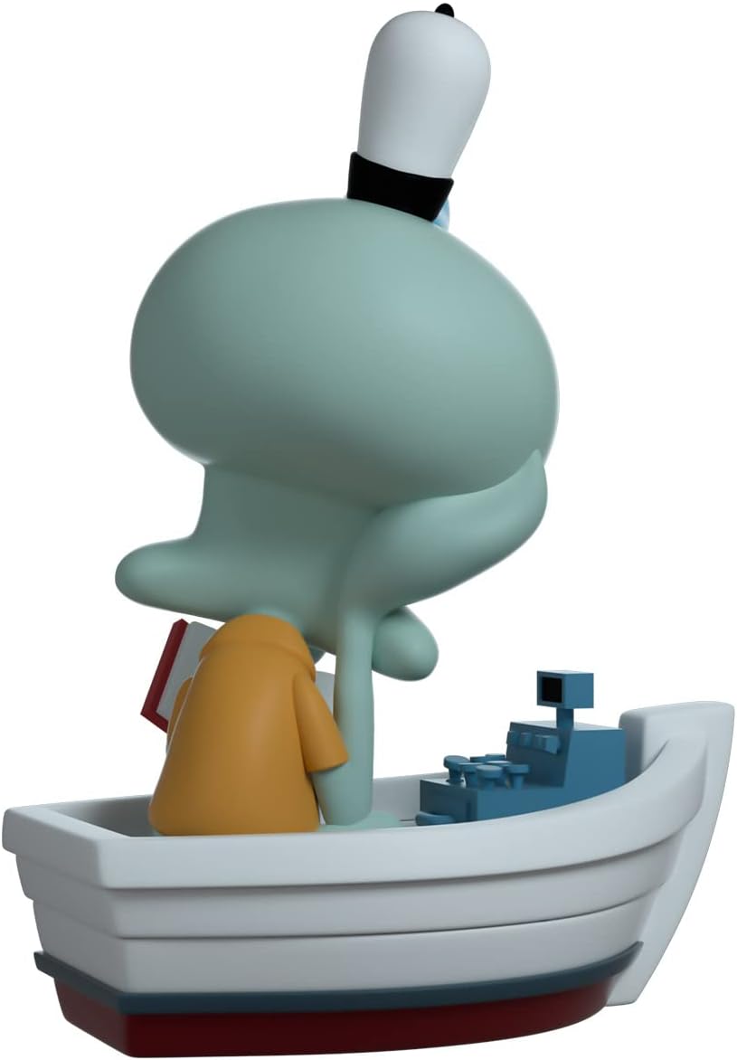 Bored Squidward, 4.4" Bored Squidward Collectible Figure, Based on Funny Internet Meme, High Detailed Collectible Figure - Youtooz Spongebob Squarepants Collection Based on Cartoon TV Series