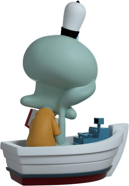 Bored Squidward, 4.4" Bored Squidward Collectible Figure, Based on Funny Internet Meme, High Detailed Collectible Figure - Youtooz Spongebob Squarepants Collection Based on Cartoon TV Series