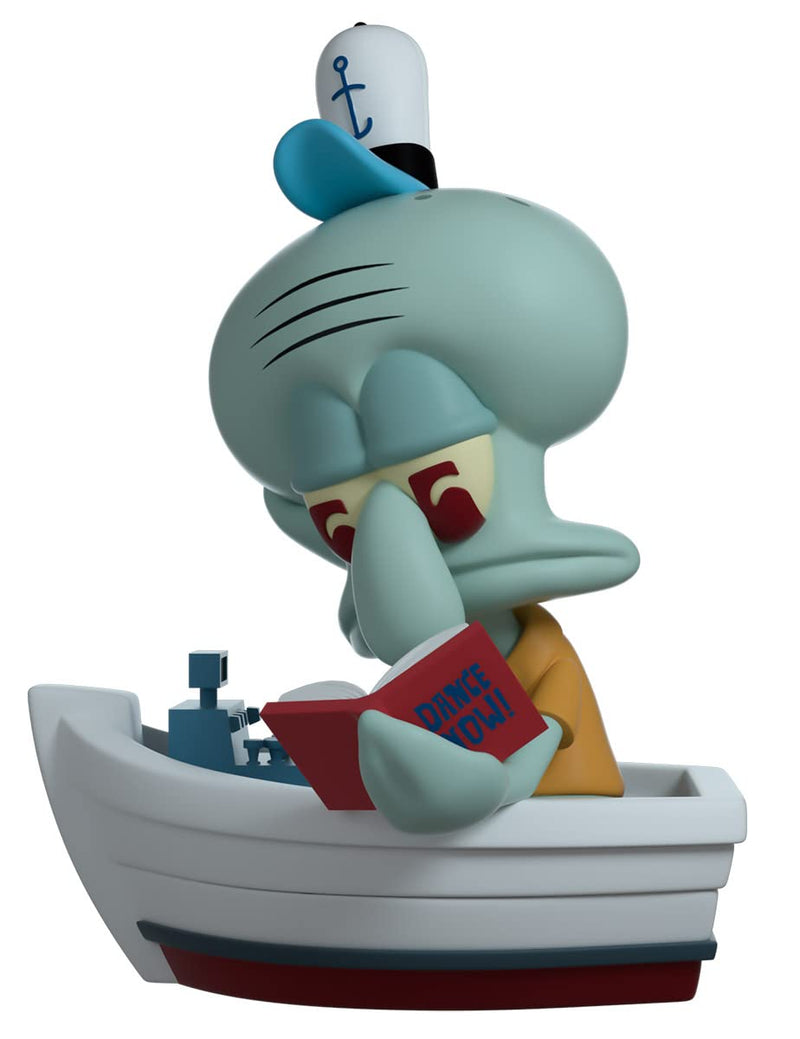 Bored Squidward, 4.4" Bored Squidward Collectible Figure, Based on Funny Internet Meme, High Detailed Collectible Figure - Youtooz Spongebob Squarepants Collection Based on Cartoon TV Series