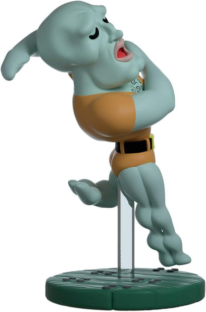 Falling Handsome Squidward, 4.7" Squidward Collectible Figure - Youtooz Spongebob Squarepants Collection Based on TV Series Spongebob Squarepants, Black