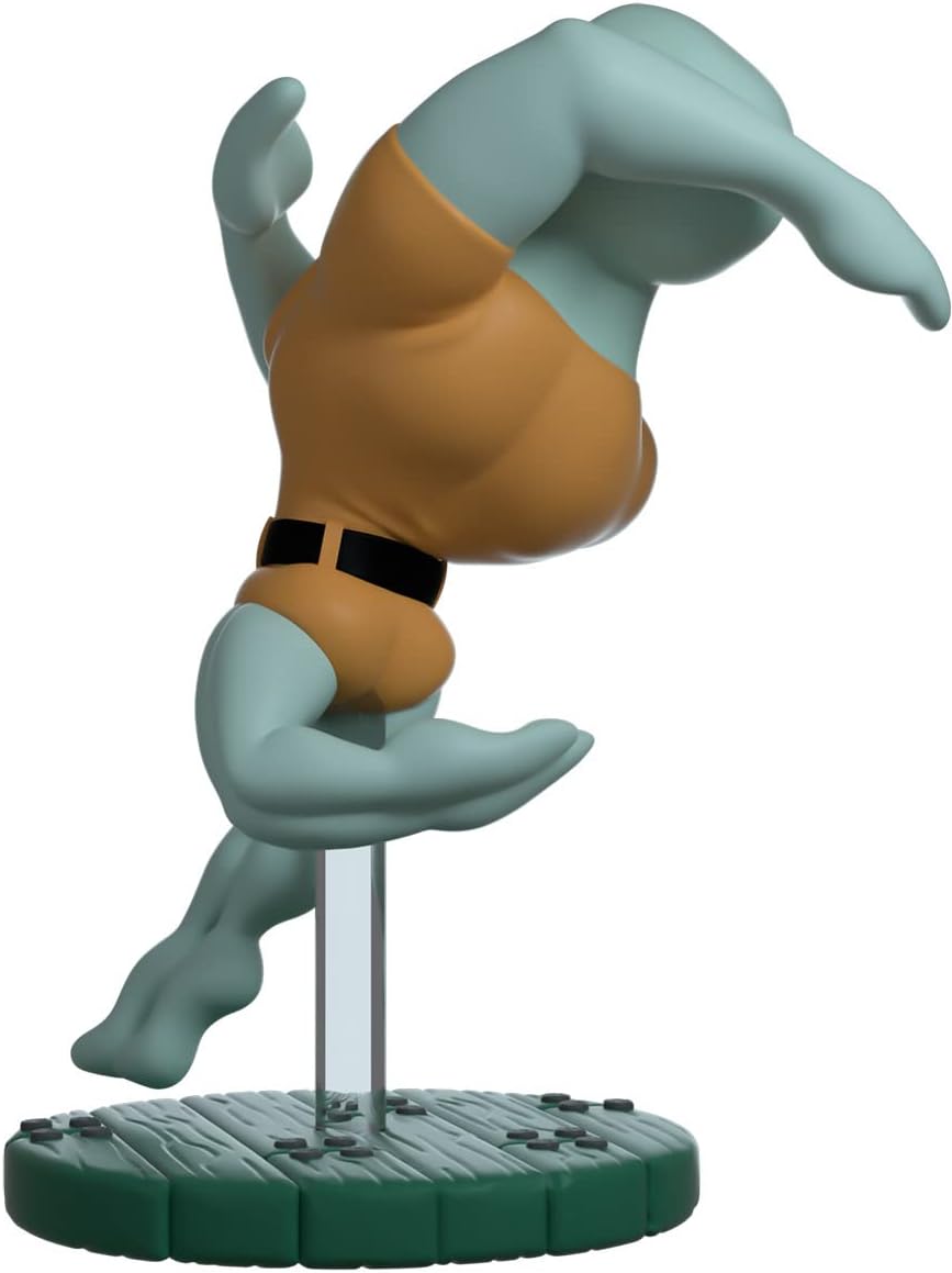 Falling Handsome Squidward, 4.7" Squidward Collectible Figure - Youtooz Spongebob Squarepants Collection Based on TV Series Spongebob Squarepants, Black