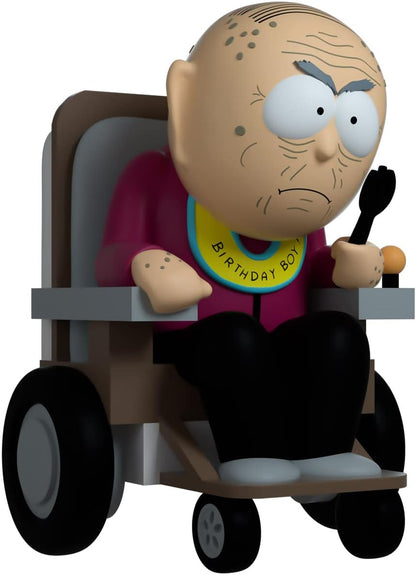 You Tooz South Park Grandpa Marsh 4.2'' Inch Vinyl Figure, Detailed South Park Collectible Fiurine of Grandpa Marsh South Park Collection, Black,blue,purple, (61511