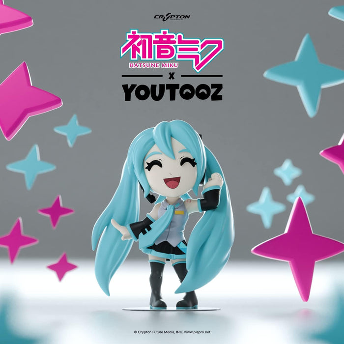 Youtooz Hatsune Miku 4.5" inch Vinyl Figure, Collectible Hatsune Miku, Anime Inspired by Youtooz Music Collection