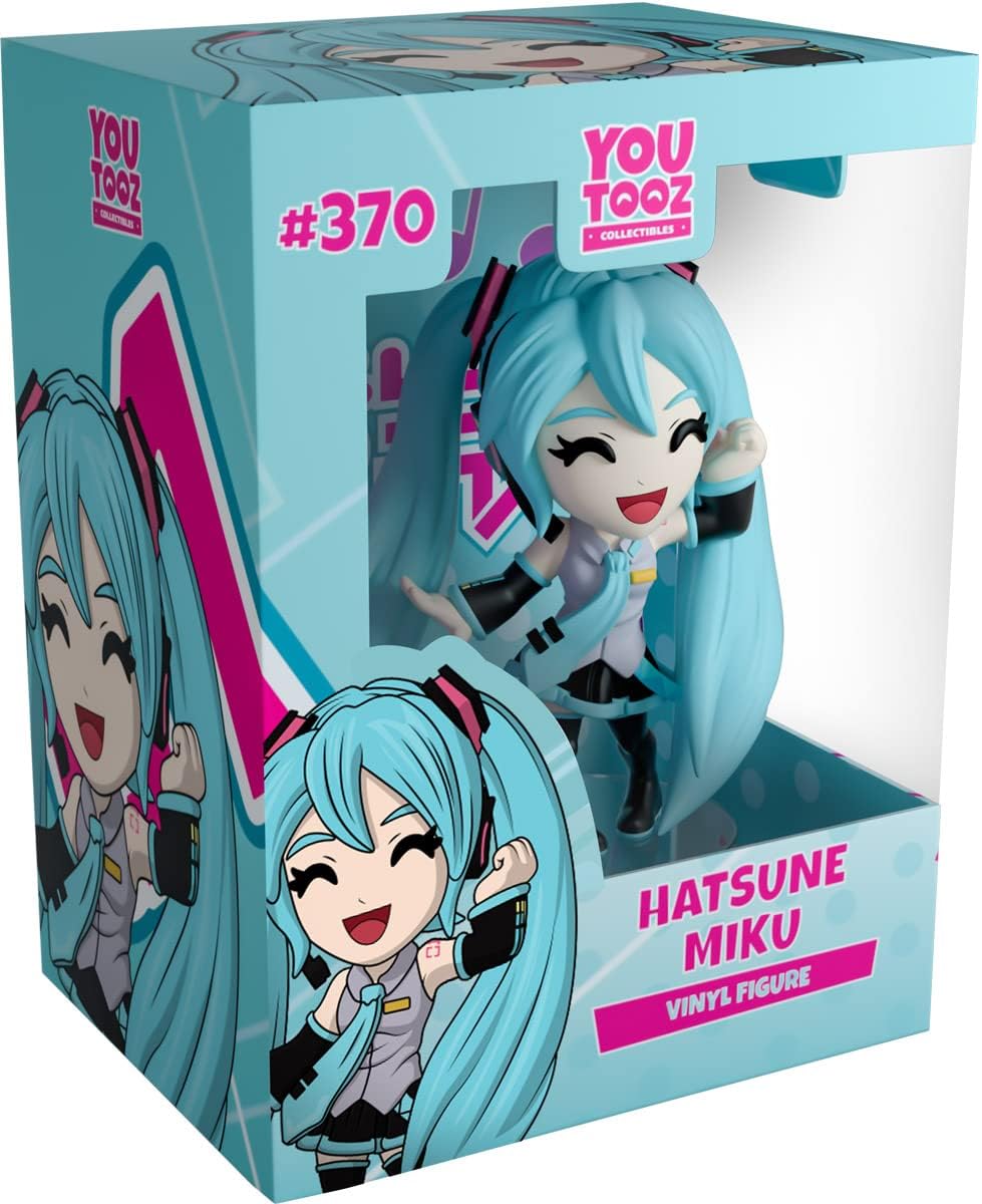 Youtooz Hatsune Miku 4.5" inch Vinyl Figure, Collectible Hatsune Miku, Anime Inspired by Youtooz Music Collection