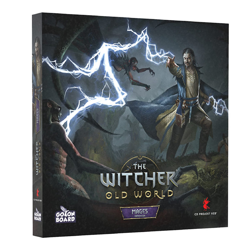 Go On Board | Mages Expansion: The Witcher: Old World | Board Game | Ages 14+ | 1-5 Players | 90-150 Minutes Playing Time