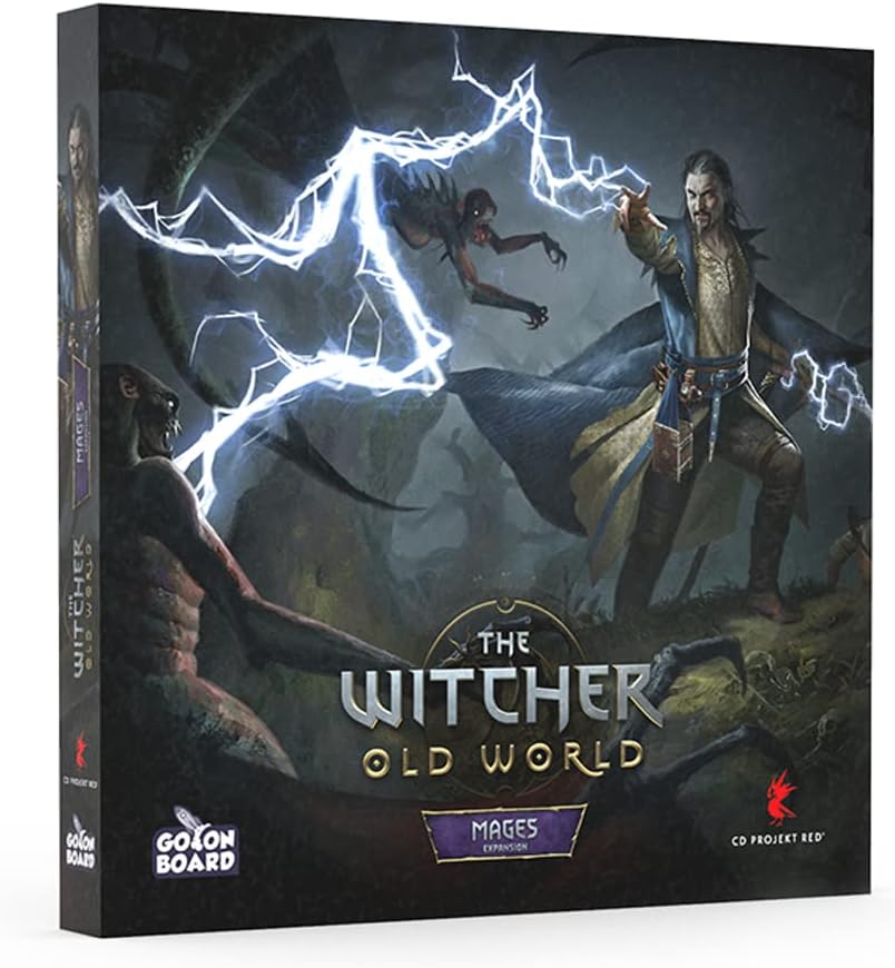 Go On Board | Mages Expansion: The Witcher: Old World | Board Game | Ages 14+ | 1-5 Players | 90-150 Minutes Playing Time