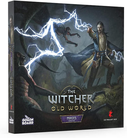Go On Board | Mages Expansion: The Witcher: Old World | Board Game | Ages 14+ | 1-5 Players | 90-150 Minutes Playing Time