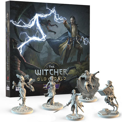 Go On Board | Mages Expansion: The Witcher: Old World | Board Game | Ages 14+ | 1-5 Players | 90-150 Minutes Playing Time