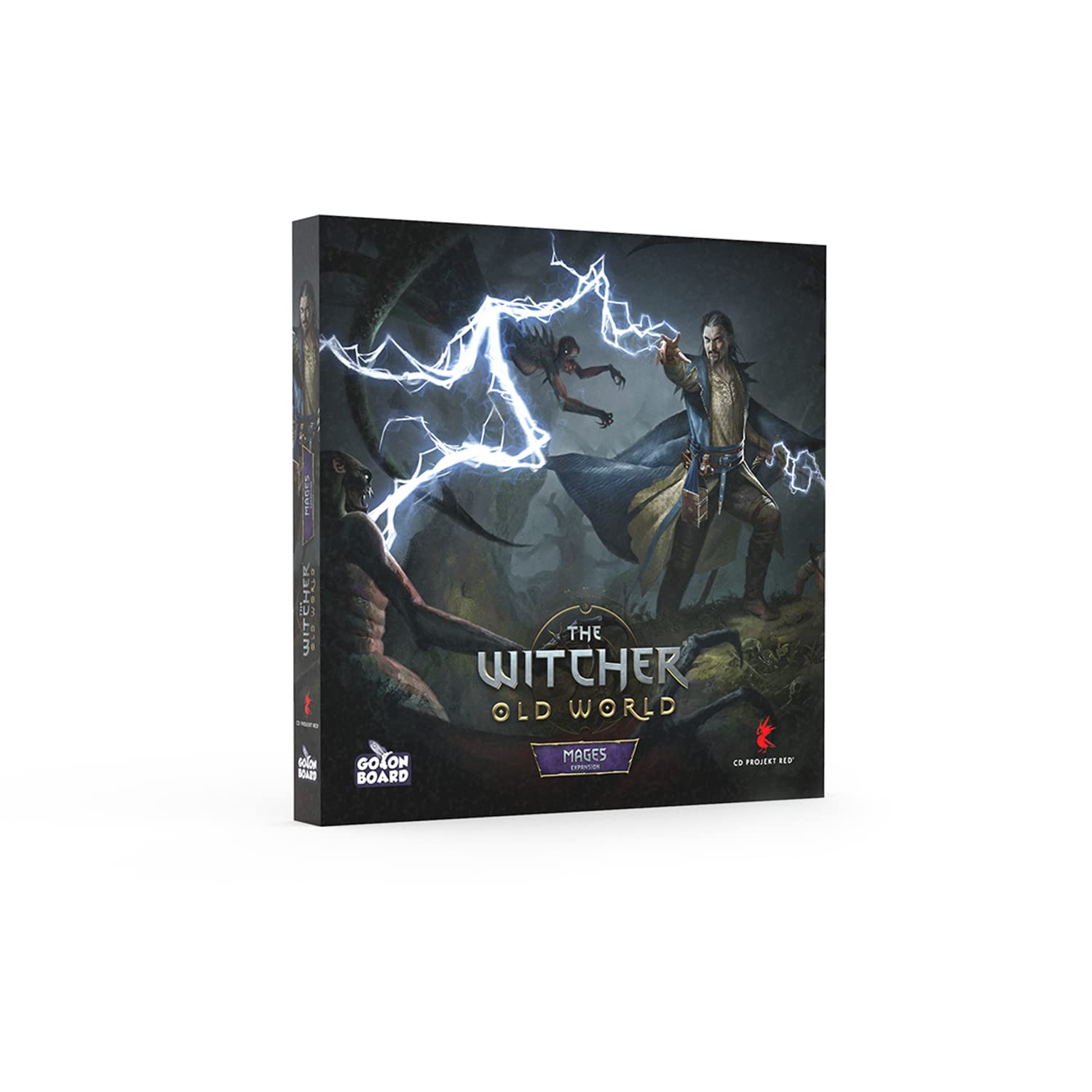 Go On Board | Mages Expansion: The Witcher: Old World | Board Game | Ages 14+ | 1-5 Players | 90-150 Minutes Playing Time