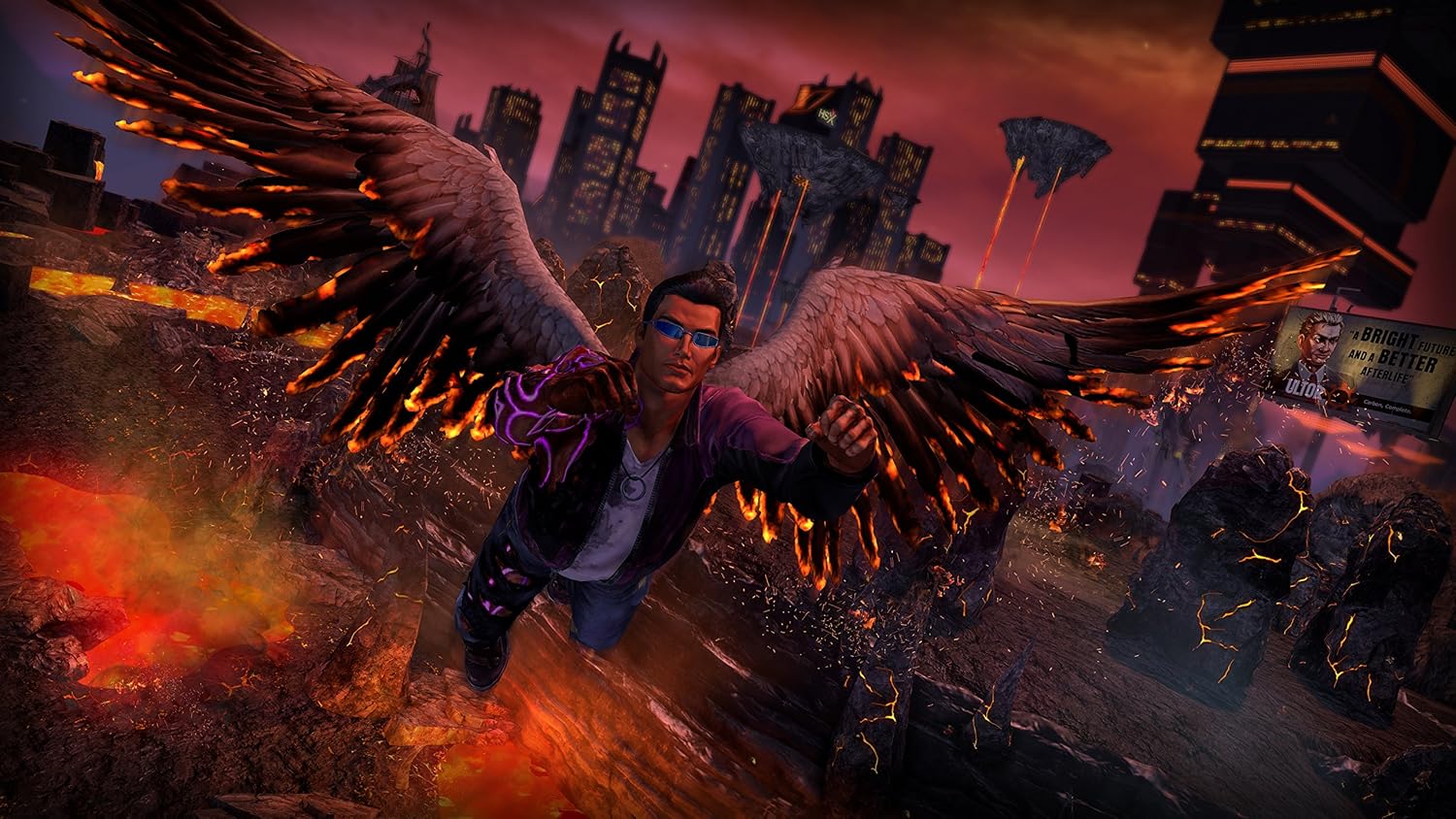 Saints Row IV Re-elected And Gat Out of Hell PS4 Game
