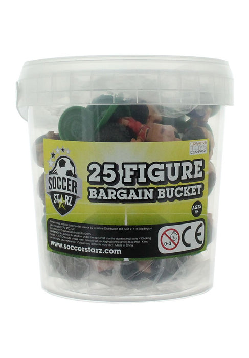 SoccerStarz - 25 Piece Standard Football Figure Bargain Bucket (25 Standard
