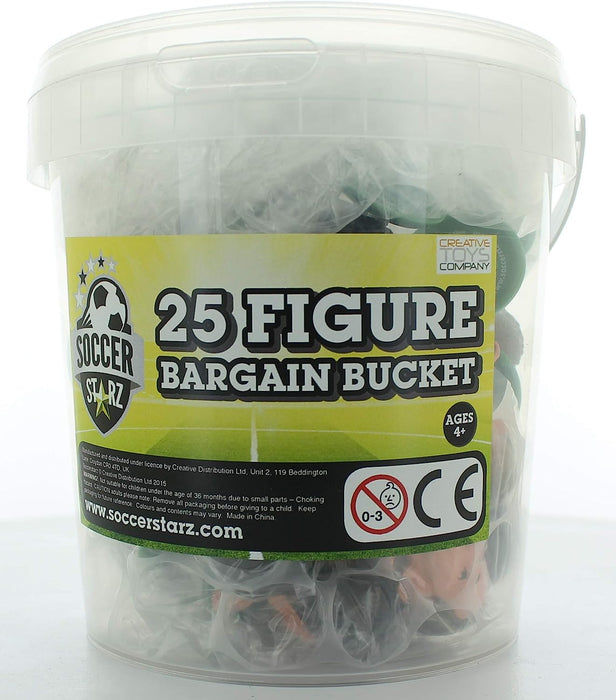 SoccerStarz - 25 Piece Standard Football Figure Bargain Bucket (25 Standard
