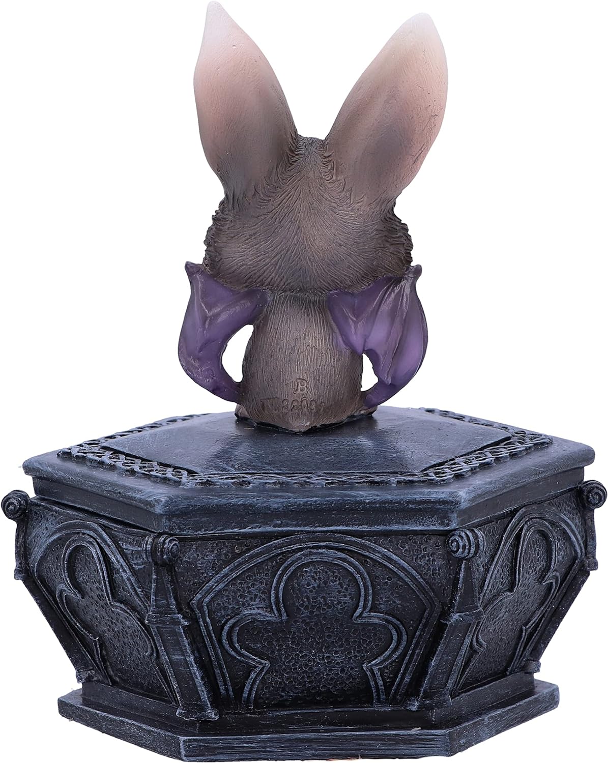 Nemesis Now Batty Box 15.2cm, Resin, Black, Gothic Bat Box, Storage Box, Gothic Giftware, Cast in the Finest Resin, Hand-Painted