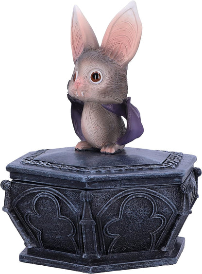 Nemesis Now Batty Box 15.2cm, Resin, Black, Gothic Bat Box, Storage Box, Gothic Giftware, Cast in the Finest Resin, Hand-Painted