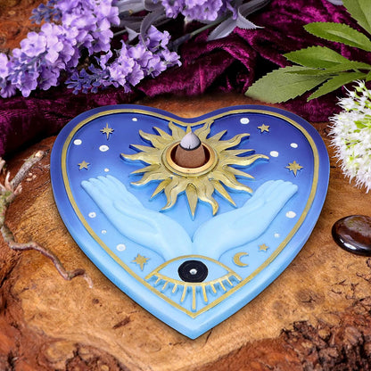 Fortunes Of The Sun Palmistry Incense Burner 15Cm